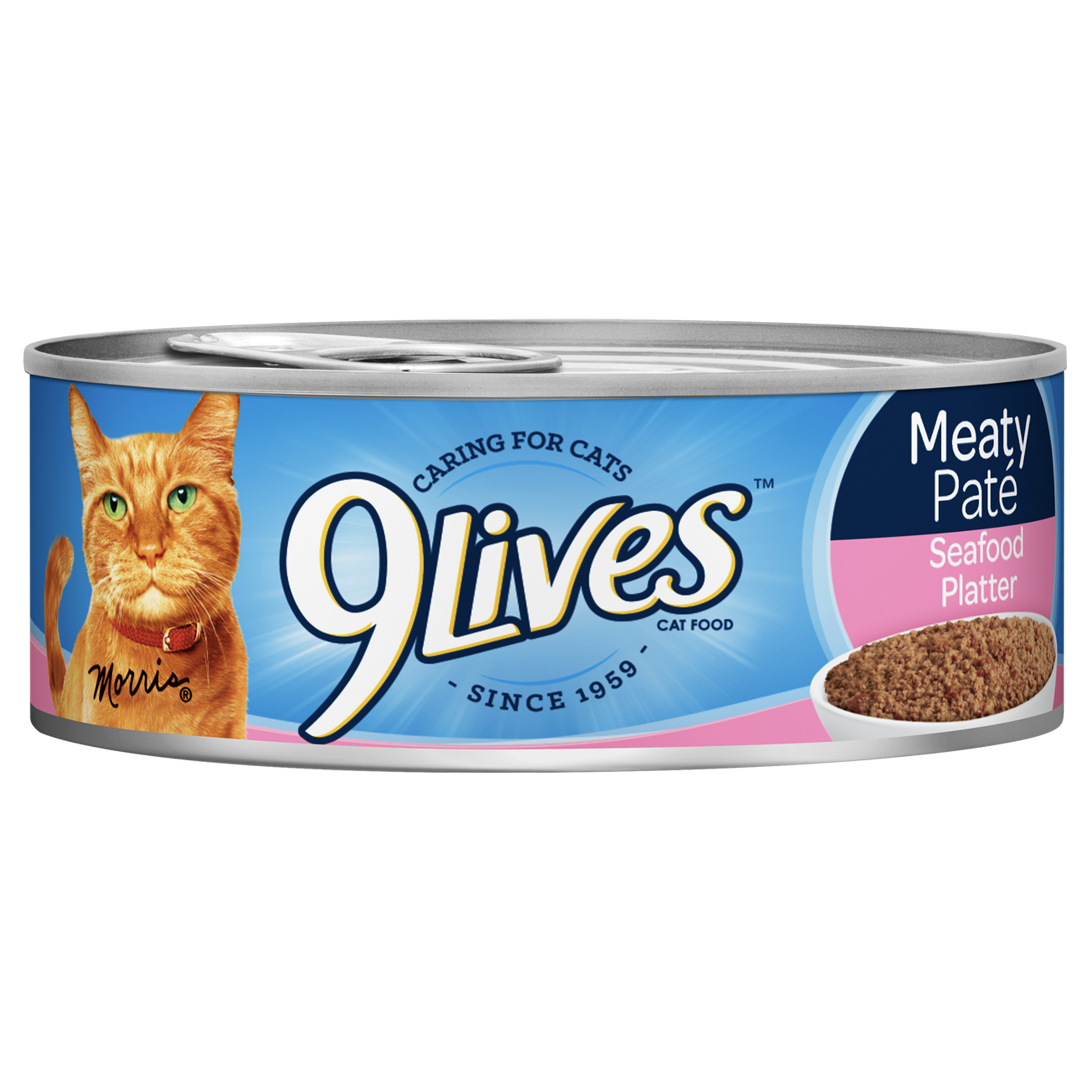 9Lives Meaty Pat Seafood Platter Wet Cat Food