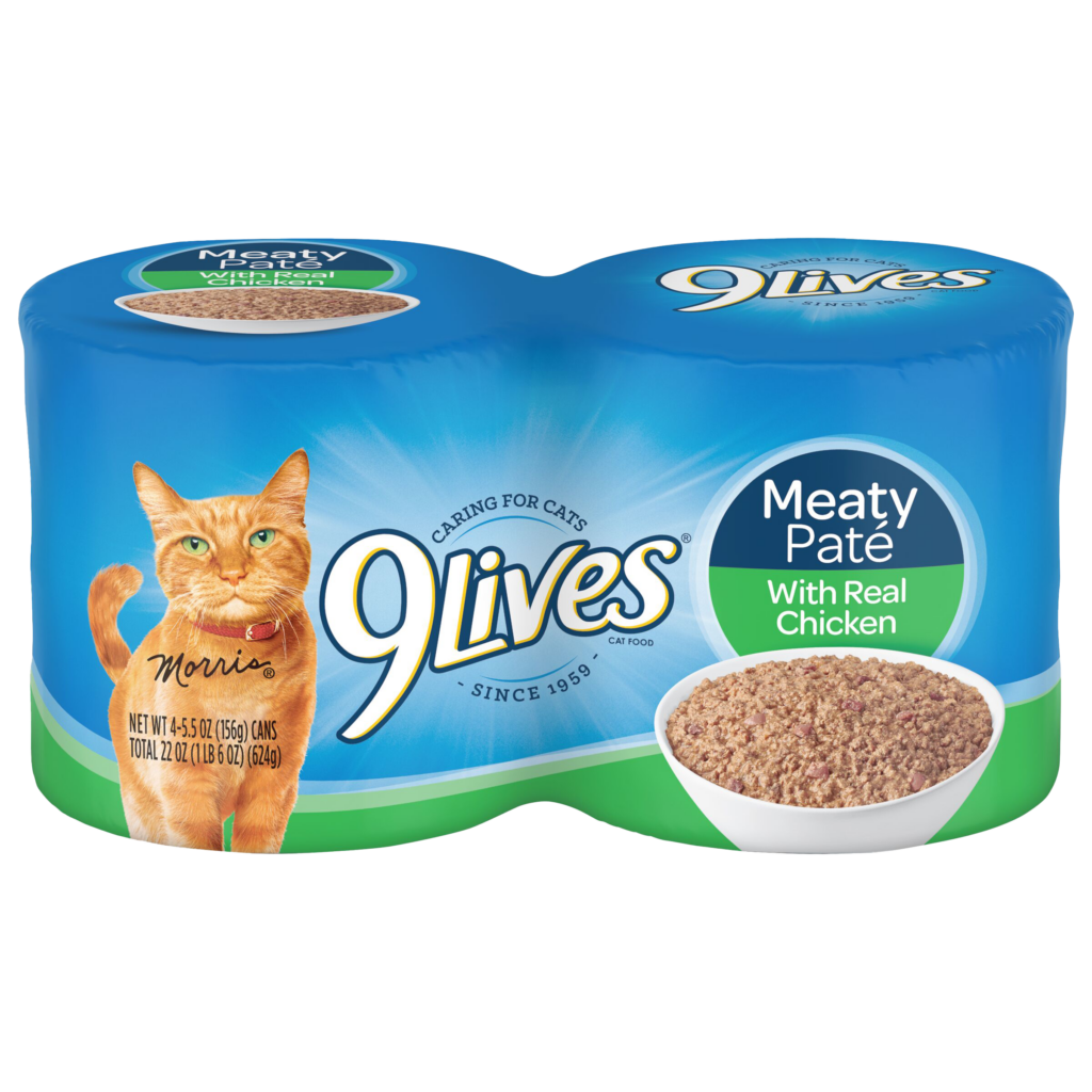 Meaty Paté With Real Chicken Wet Cat Food 4 Pack