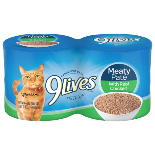 Meaty Paté With Real Chicken Wet Cat Food 4 Pack