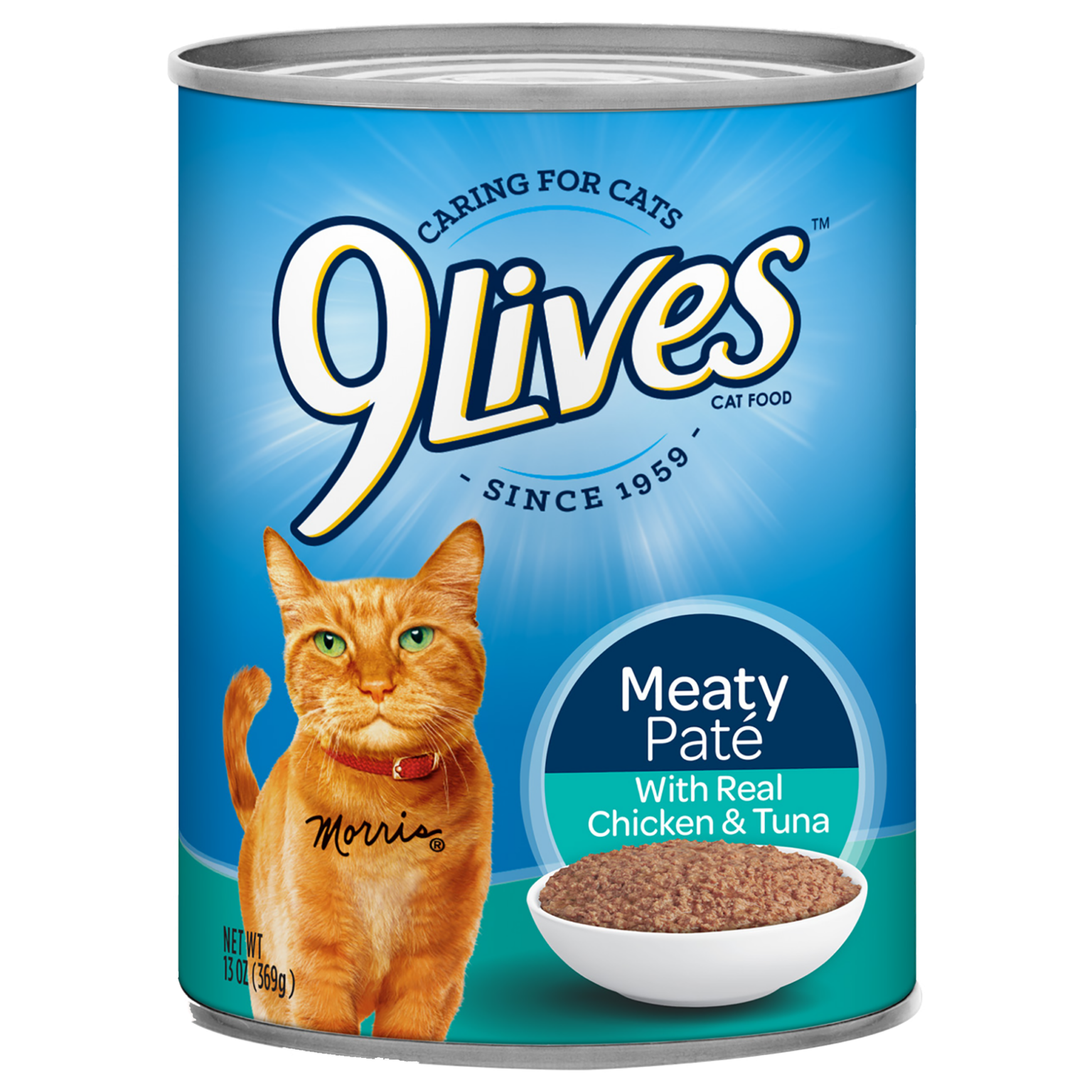 9Lives Meaty Paté With Real Chicken & Tuna Wet Cat Food